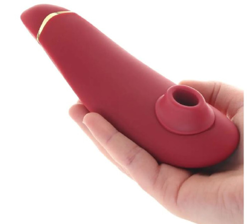 Вакуумний кліторальний стимулятор Womanizer Premium 2 Bordeux