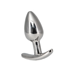 Анальная пробка Pillow Talk Sneaky Luxurious Stainless Steel Anal Plug с кристаллом Swarovski