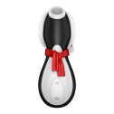 Вакуумный клиторальный стимулятор Satisfyer Penguin Holiday Edition, в шапочке и шарфе