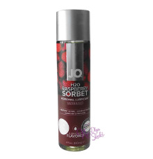 Смазка на водной основе System JO H2O - Raspberry Sorbet (120 мл) без сахара, растительный глицерин