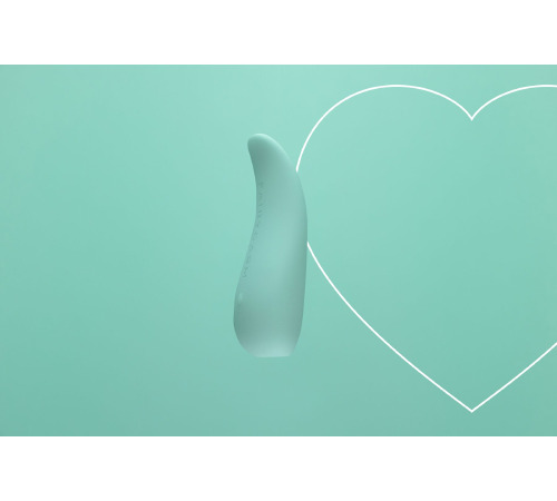 Вибратор-язычок FairyGasm ThrillLeaf green