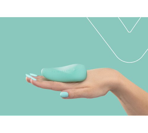 Вибратор-язычок FairyGasm ThrillLeaf green