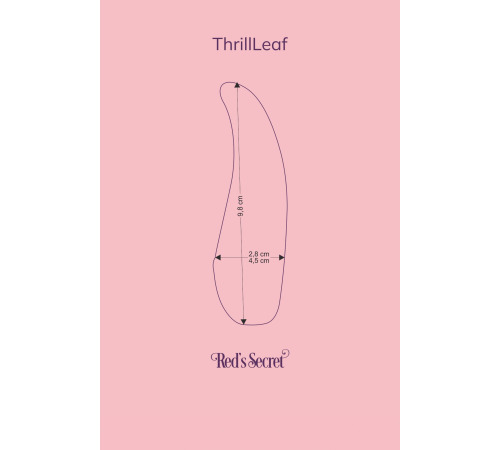 Вибратор-язычок FairyGasm ThrillLeaf green