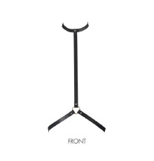 Портупея Bijoux Indiscrets MAZE - I Harness Black, экокожа, очень стильная