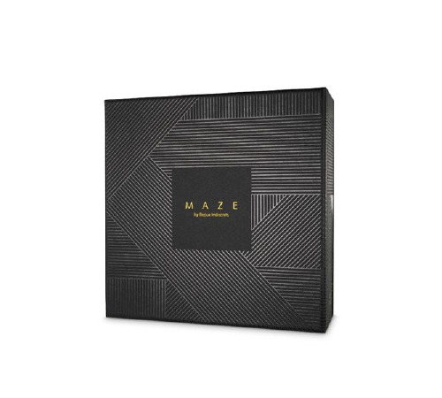 Портупея Bijoux Indiscrets MAZE - I Harness Black, экокожа, очень стильная