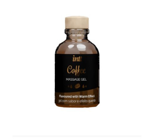 Массажный гель для интимных зон Intt Coffee (30 мл) разогревающий