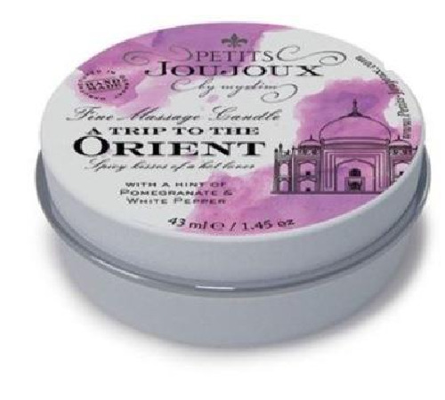 Массажная свечa Petits Joujoux - Orient - Pomegranate and White Pepper (43 мл) с афродизиаками