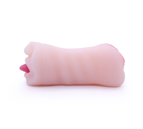 Двосторонній мастурбатор Men Powerup Eroticism: вагіна та ротик