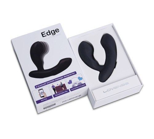 Смарт массажер простаты Lovense Edge с регулировкой угла воздействия