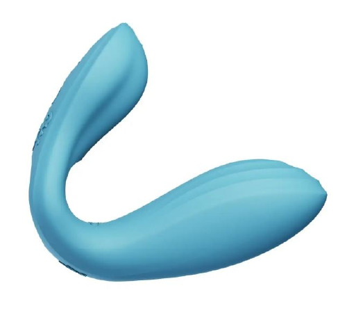 Смарт-вібратор для пар Zalo Jessica з керуванням телефону BLUE