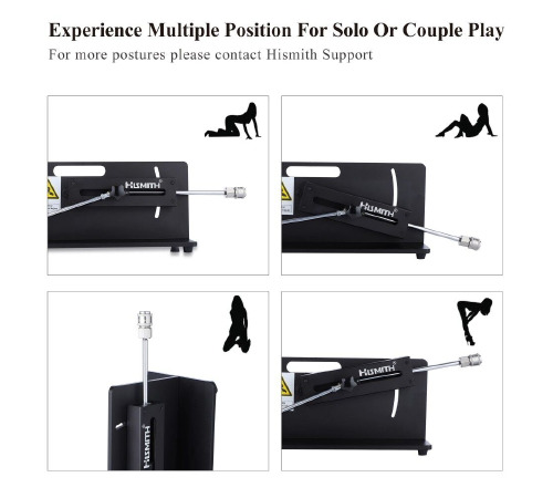 Смарт секс-машина Hismith Table Top 2.0 Pro APP Black, настільна версія
