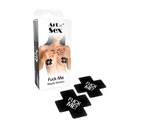 Пестисы на грудь Art of Sex - Fuck me, Черный