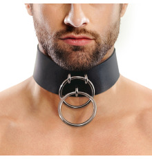 Мужской чокер из натуральной кожи Art of Sex - Zane Collar