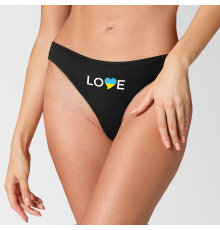 Трикотажные патриотические трусики LOVE 