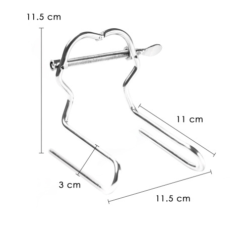 Металевий анальний розширювач, Срібло