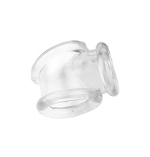 Эрекционное кольцо для пениса и мошонки, прозрачный