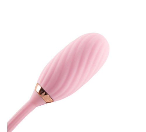 Вакуумний кліторальний стимулятор Otouch Louis Vibrate Pink з віброяйцем, у кейсі