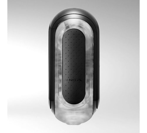 Мастурбатор Tenga Flip Zero Black, изменяемая интенсивность стимуляции, раскладной