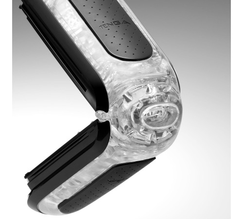 Мастурбатор Tenga Flip Zero Black, изменяемая интенсивность стимуляции, раскладной