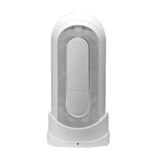 Вибромастурбатор Tenga Flip Zero Electronic Vibration White, изменяемая интенсивность, раскладной