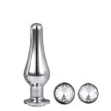 DT21874 Набір анальных пробок конічної форми Dream Toys GLEAMING LOVE PLEASURE SET SILVER