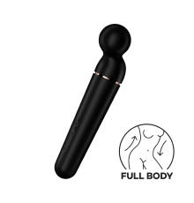 Вибромассажер Satisfyer Planet Wand-er Black/Rosegold, очень мощный, беспроводной