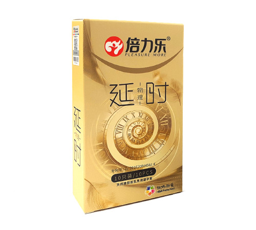 Ультратонкие латексные презервативыс пролонгирующим эффектом 10шт/пач 