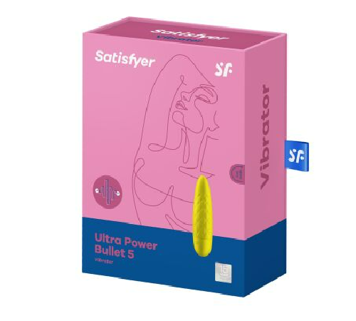 Минивибратор Satisfyer Ultra Power Bullet 5 Yellow