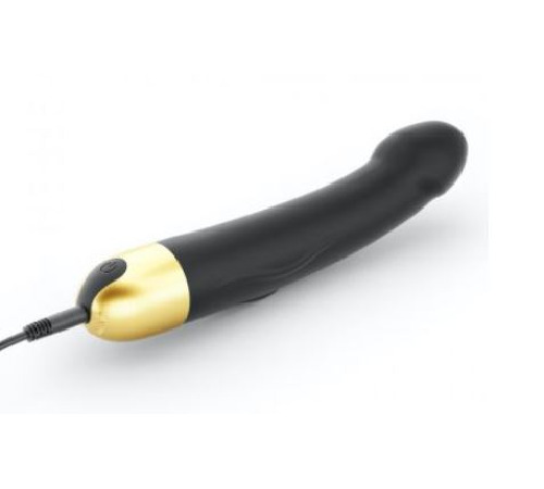 Вибратор Dorcel Real Vibration M Gold 2.0, диам 3,7см, перезаряжаемый, для точки G