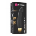 Вибратор Dorcel Real Vibration M Gold 2.0, диам 3,7см, перезаряжаемый, для точки G