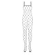 Бодистокинг с крупной ячейкой и открытой грудью Obsessive Bodystocking N102 S/M/L, черный