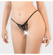 Эротические трусики с прорезью Пандора
