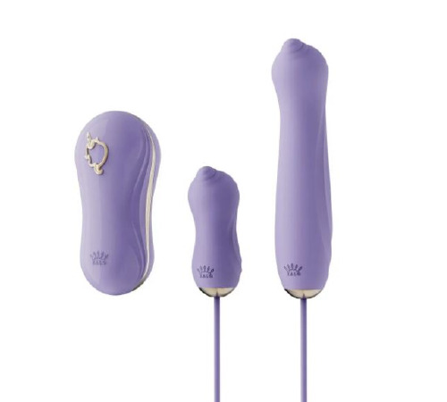 Набор секс игрушек Zalo UNICORN Vibratrion & Thrusting Set - VIOLET
