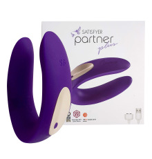 Вібратор для пар Satisfyer Double Plus з двома моторчиками