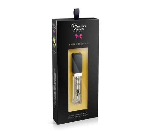 Стимулювальний блиск для губ Plaisirs Secrets Stimulating Oral Gloss Baiser Brulant (7 мл)