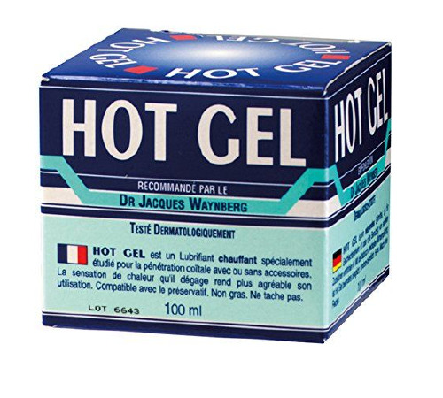 Разогревающий густой анальный гель Lubrix HOT GEL (100 мл)