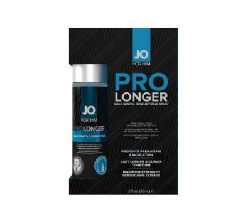 Пролонгирующий спрей System JO Prolonger Spray with Benzocaine (60 мл) не содержит минеральных масел
