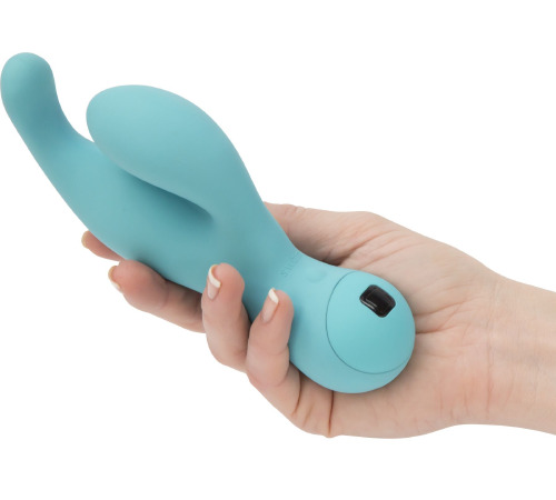 Вібратор-кролик з сенсорним управлінням Touch by SWAN - Solo Teal, глибока вібрація, для точки G