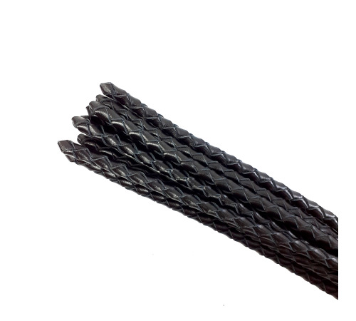 Флоггер БДСМ черный 9 хвостов Ручная работа