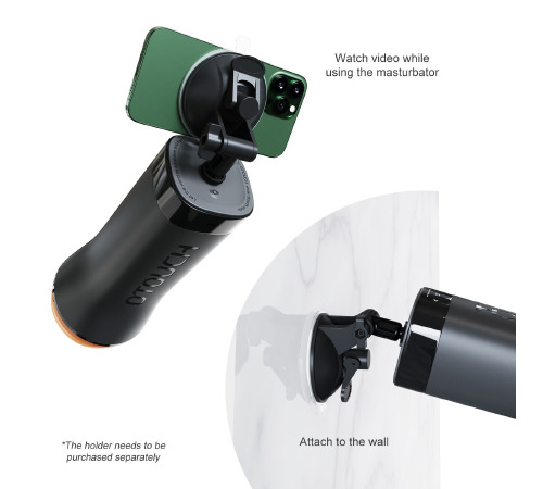 Мастурбатор Otouch INSCUP 3, рух вперед-назад плюс стискання стінок, сенсорне керування