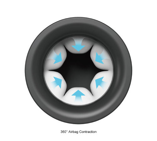 Мастурбатор Otouch INSCUP 3, рух вперед-назад плюс стискання стінок, сенсорне керування