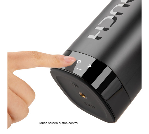 Мастурбатор Otouch INSCUP 3, рух вперед-назад плюс стискання стінок, сенсорне керування