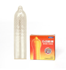 Презервативы OLO “G-точка 2080” — мощная стимуляция, 2080 рельефных точек