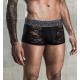 Мужские кружевные трусы боксеры, One Size Black