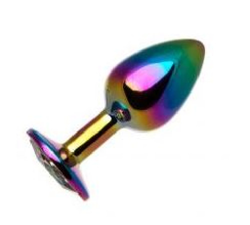 Анальна пробка Metal Colorful, M