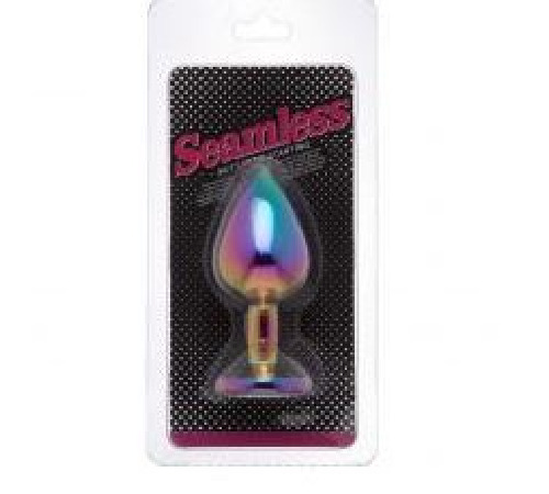 Анальна пробка Metal Colorful, M