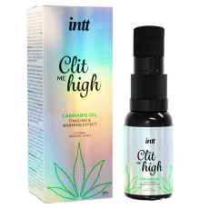 Возбуждающий гель для клитора Intt Clit Me On High Cannabis Oil 15 мл, сильная стимуляция