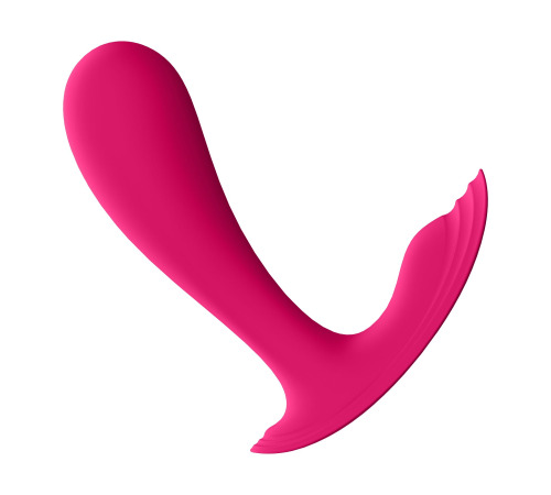 Смарт-вибратор в трусики Satisfyer Top Secret Pink вагинально-клиторальный, 2 мотора