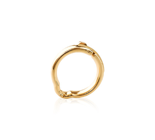 Металлическое кольцо на пенис №4