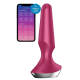 Анальная пробка с функцией управления смартфоном SATISFYER PLUG-ILICIOUS 2 BERRY